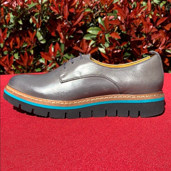 Jafa 397 Graphite Oxfords Flats NWOB Size 38 - Picture 4 of 10